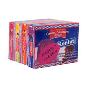 Gelatina Sin Azucar Pague 3 Lleve 4 Konfyt