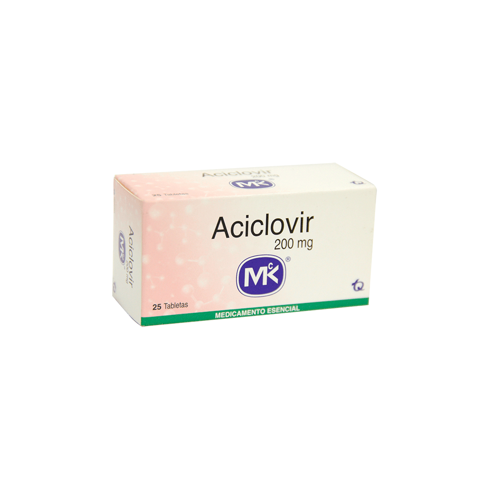 Aciclovir pastillas 200 — en línea sin receta