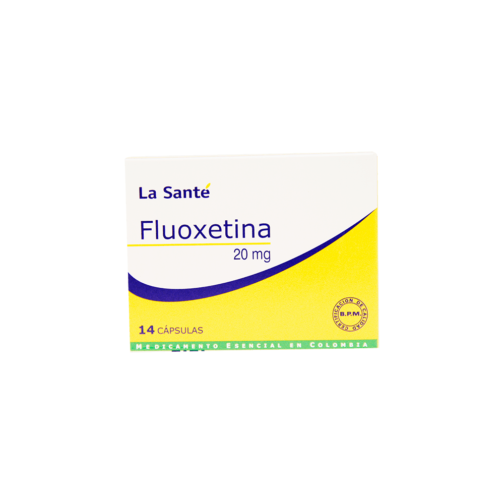 Fluoxetina 20Mg X 14 Capsulas La Sante