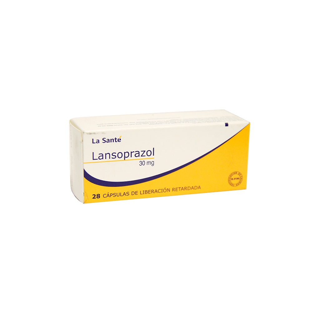 Lansoprazol  30Mg Caja X 28 Capsulas La Sante