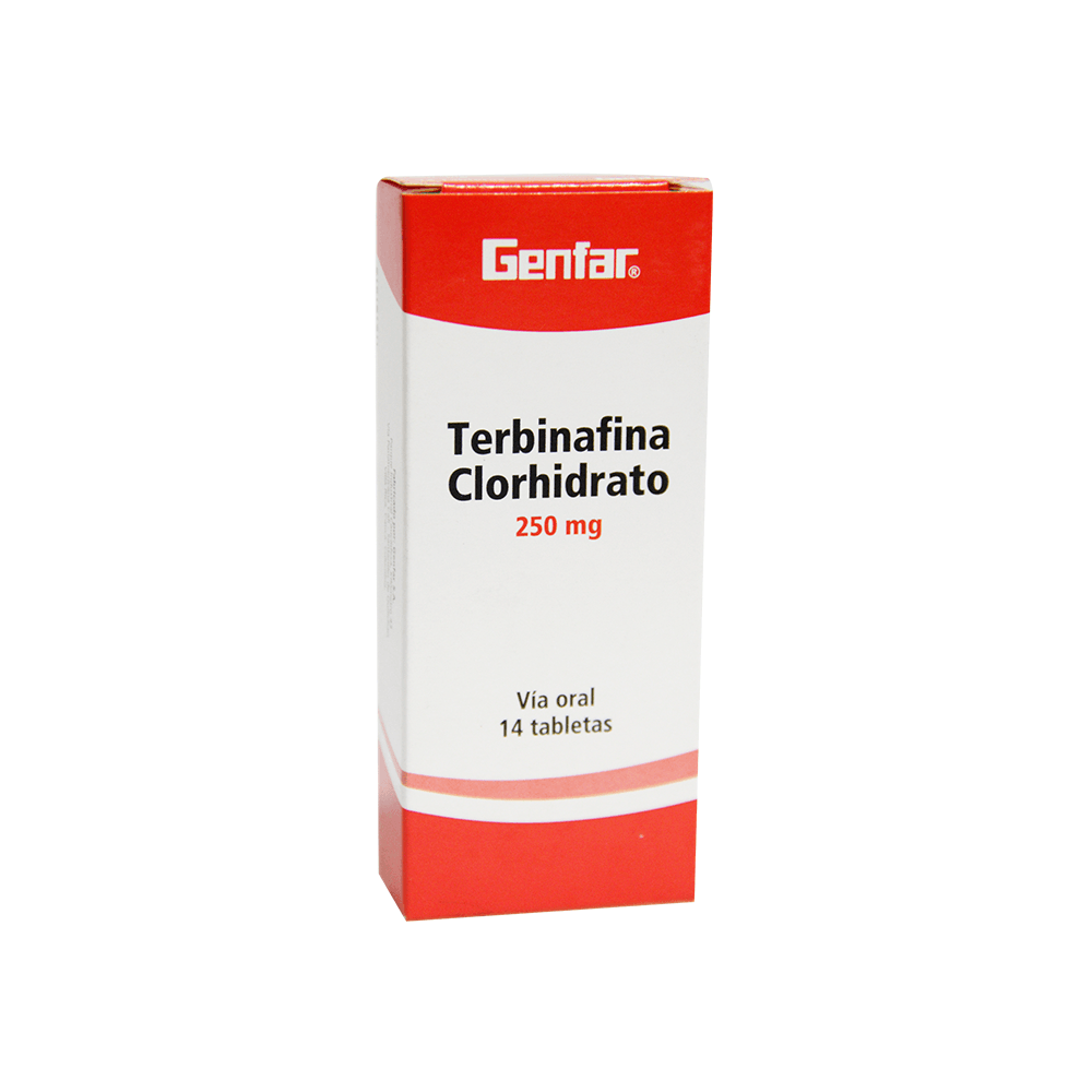 Genfar Terbinafina 250Mg Caja X 14 Tabletas
