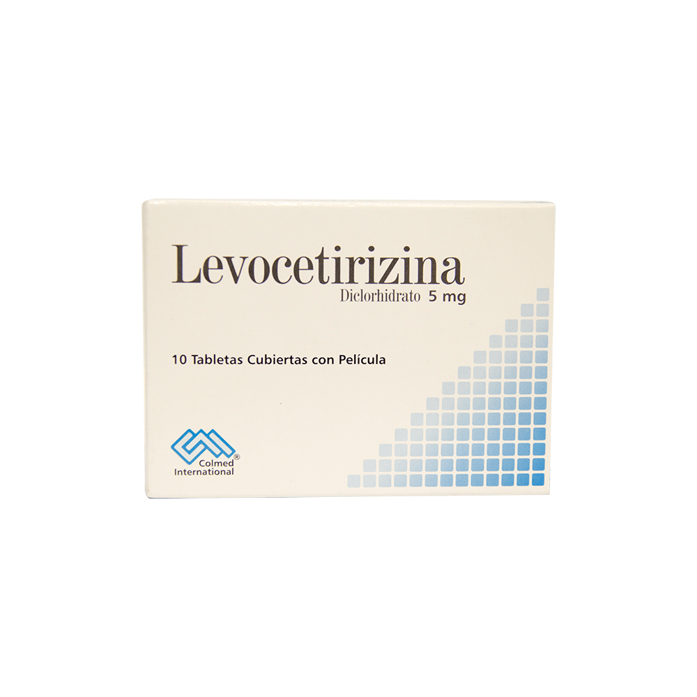 Levocetirizina 5 Mg Caja X 10 Tabletas