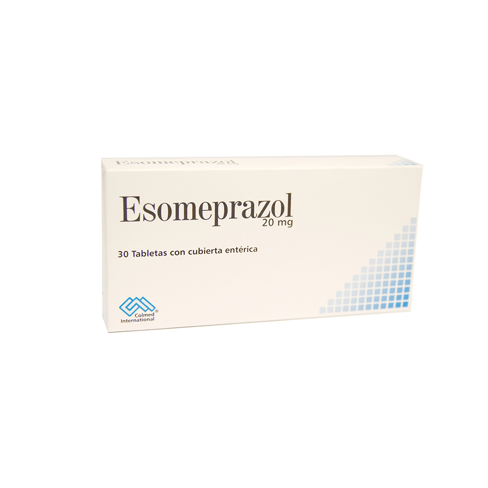 Esomeprazol 20Mg Caja X 30 Tabletas