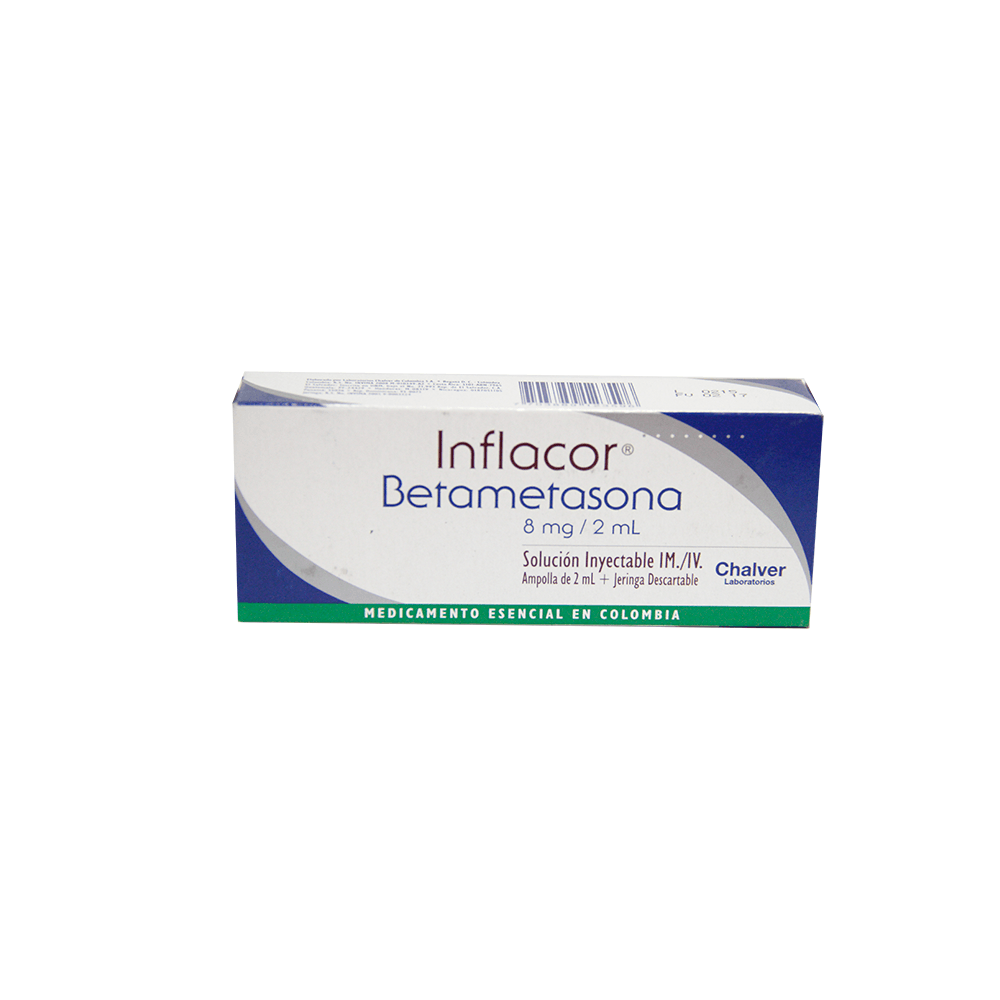 Inflacor Inyectable 8Mg Caja X 1 Ampolla