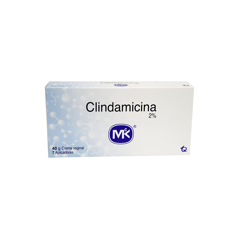 Clindamicina Mk 2% Crema Vaginal Tubo X 40G