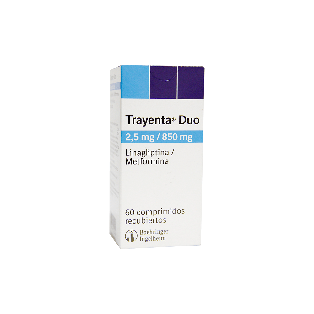 Trayenta Duo 2.5/850Mg Caja X 60 Tab