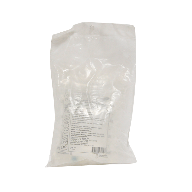 Dextrosa 5% Solucion Salina X 500Ml