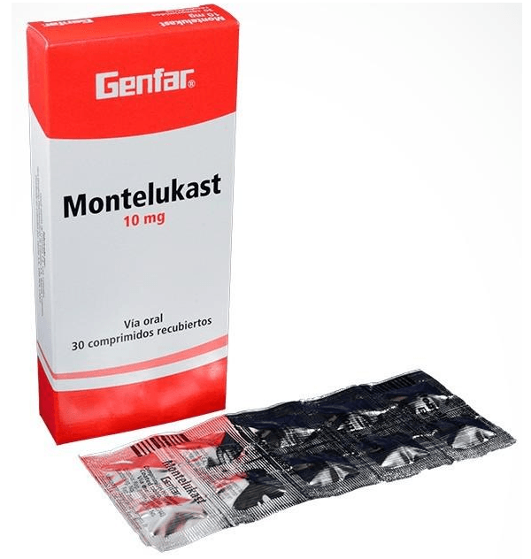 Genfar Montelukast 10Mg Caja X 30 Comprimidos Recubiertos