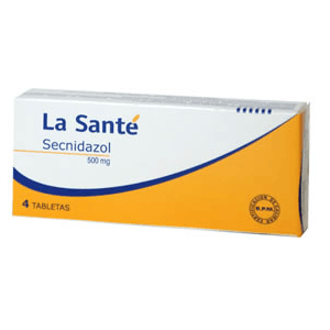 Secnidazol 500Mg X 4 Tabletas La Sante