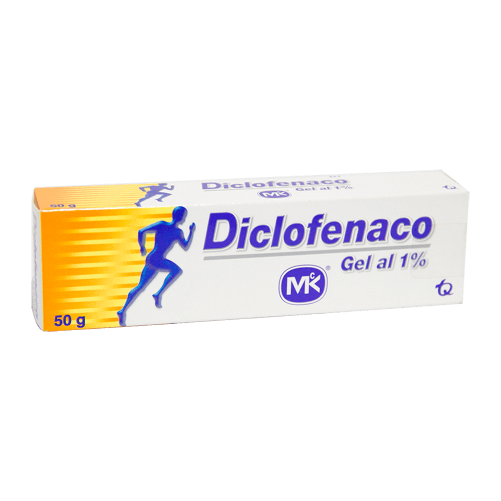 Diclofenaco Gel Al 1% Mk Tubo X 50G
