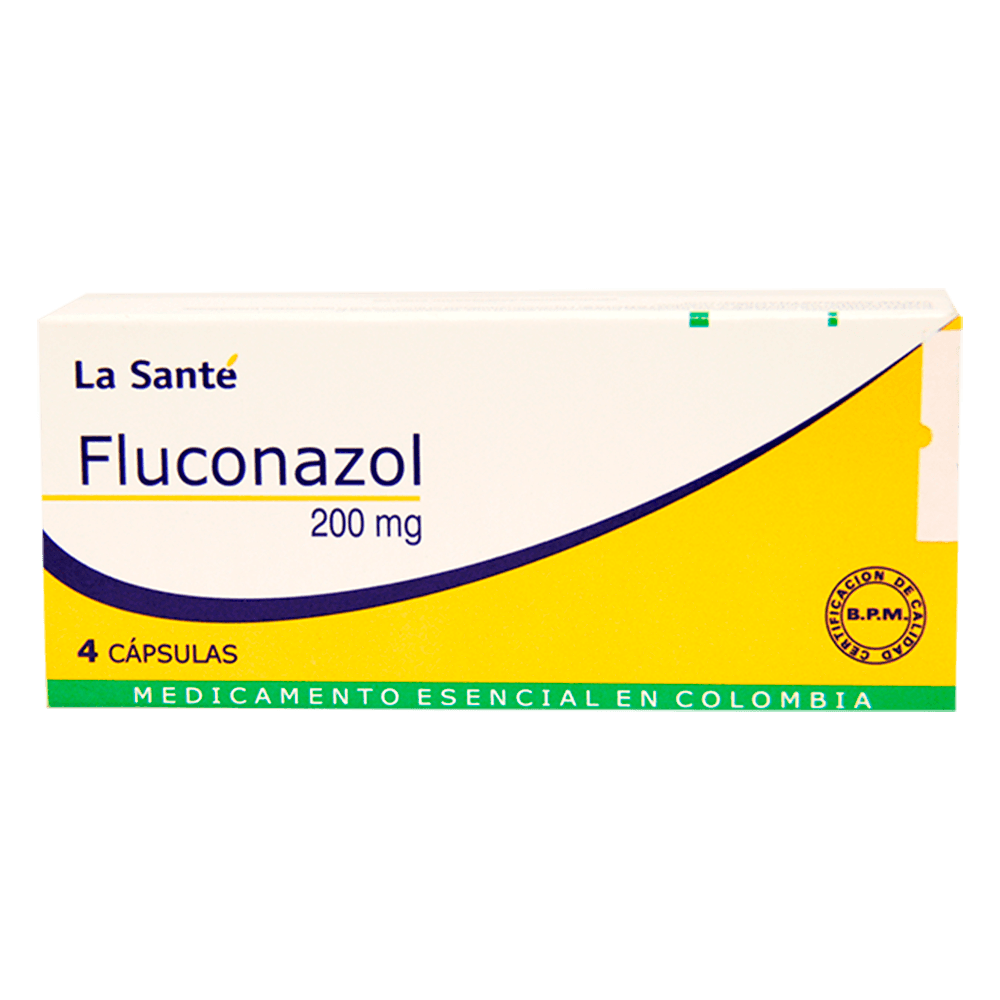 Fluconazol 200Mg Caja X 4 Capsulas La Sante