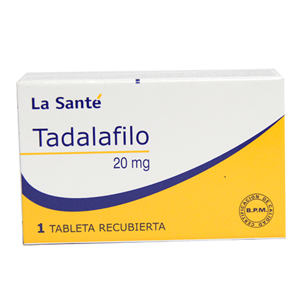 Tadalafilo 20mg precio