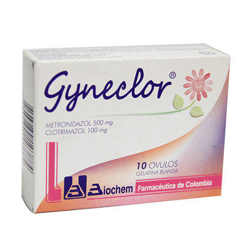 Gyneclor X 10 Ovulos Gelatina Blanda