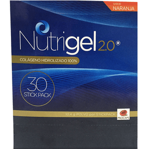 Nutrigel 2.0 Sabor Naranja X 30 Stickpack