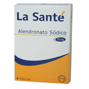 Alendronato 70Mg X 4 Tabletas