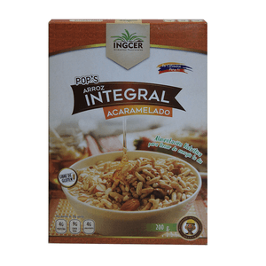 Cereal Ingcer Arroz Integral Acaramelado X 200Gr