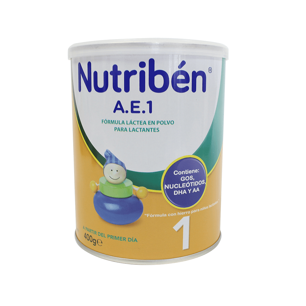 Formula Infantil Nutriben Ae Etapa 1 Tarro X 400gr Locatel