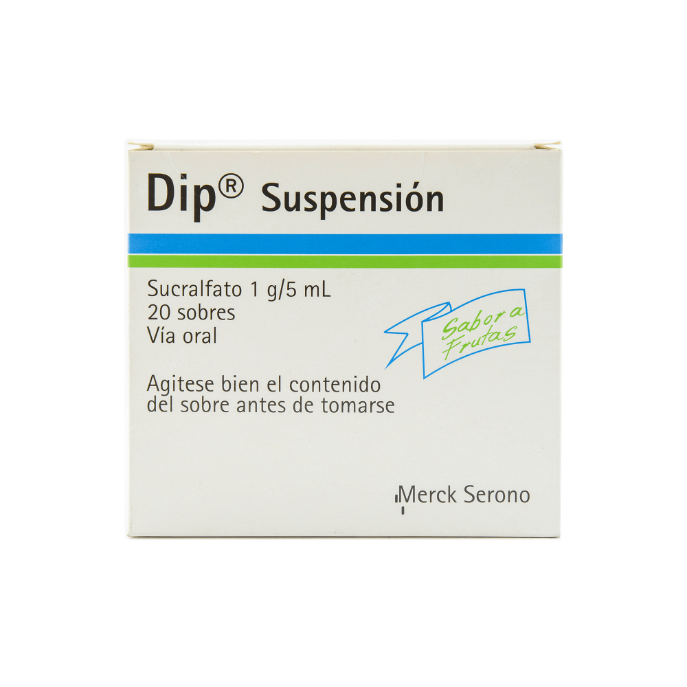 Dip Suspension Frutas X 1Gr/5Ml X 20 Sobres