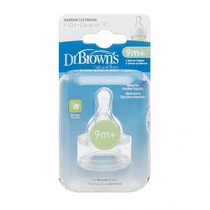 Chupo Bebe Dr Brown Boca Estandar Corte En Y Alto Flujo 9+ M