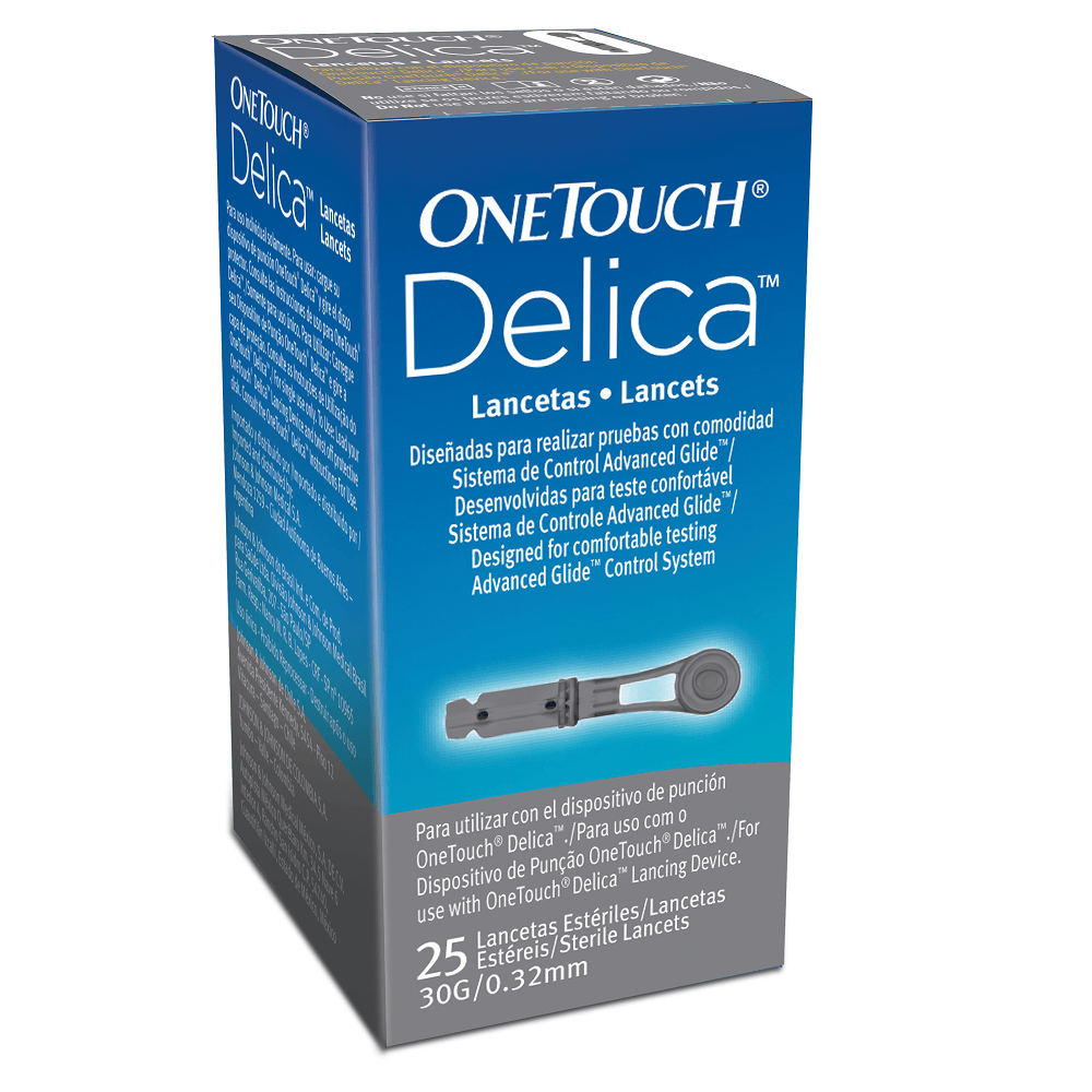 Lancetas Onetouch Delica X 25und Onetouch Locatel Colombia Locatelcolombia