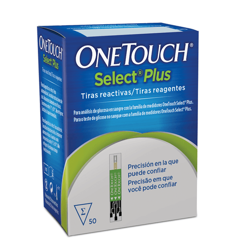 Tiras Onetouch Select Plus Flex X 50und Onetouch Locatel Colombia Locatelcolombia
