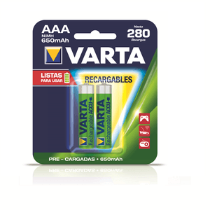 Pila Recargable Varta Opp Aaa X 2Und Vld 724