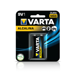 Pila Alkalina 9V Varta X 1Und