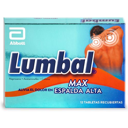 Lumbal Max X 12 Tabletas-Locatel Colombia - Locatelcolombia