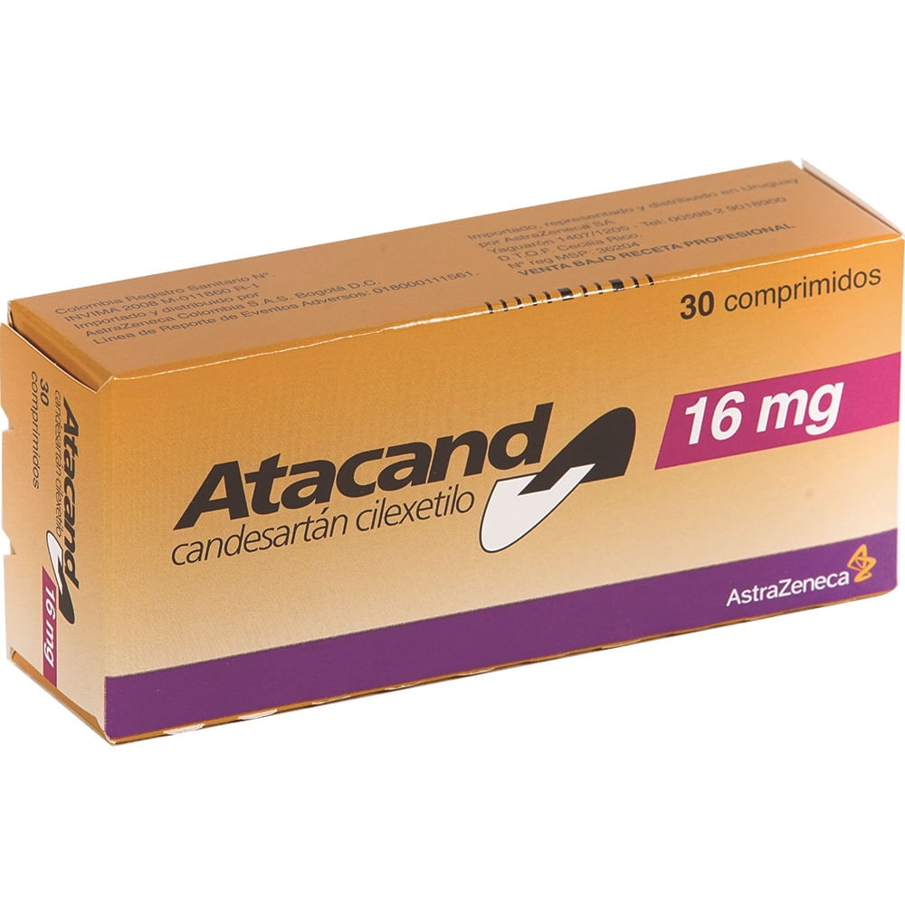 Atacand 16Mg X 30 Comprimidos-Locatel Colombia - Locatelcolombia