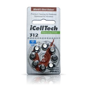 Pila Icelltech Platinum 312 Pr41 X 8Und