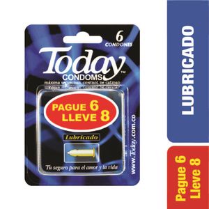 Oferta Condon Lubricado Pague 6 Lleve 8