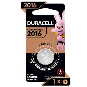 Duracell Pila Especializada De Litio 2016 - 1 Und
