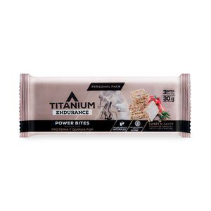 Barra Titanium Power Bites Dulce Y Sal X 30G