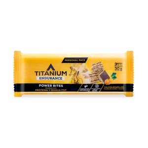 Barra Titanium Power Bites Frutos Amarillos X 30G