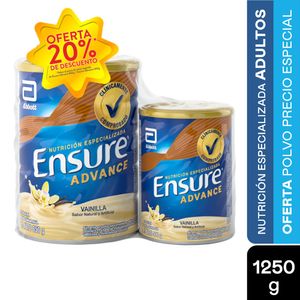 Oferta Ensure Advance Vainilla X 850G + 400G