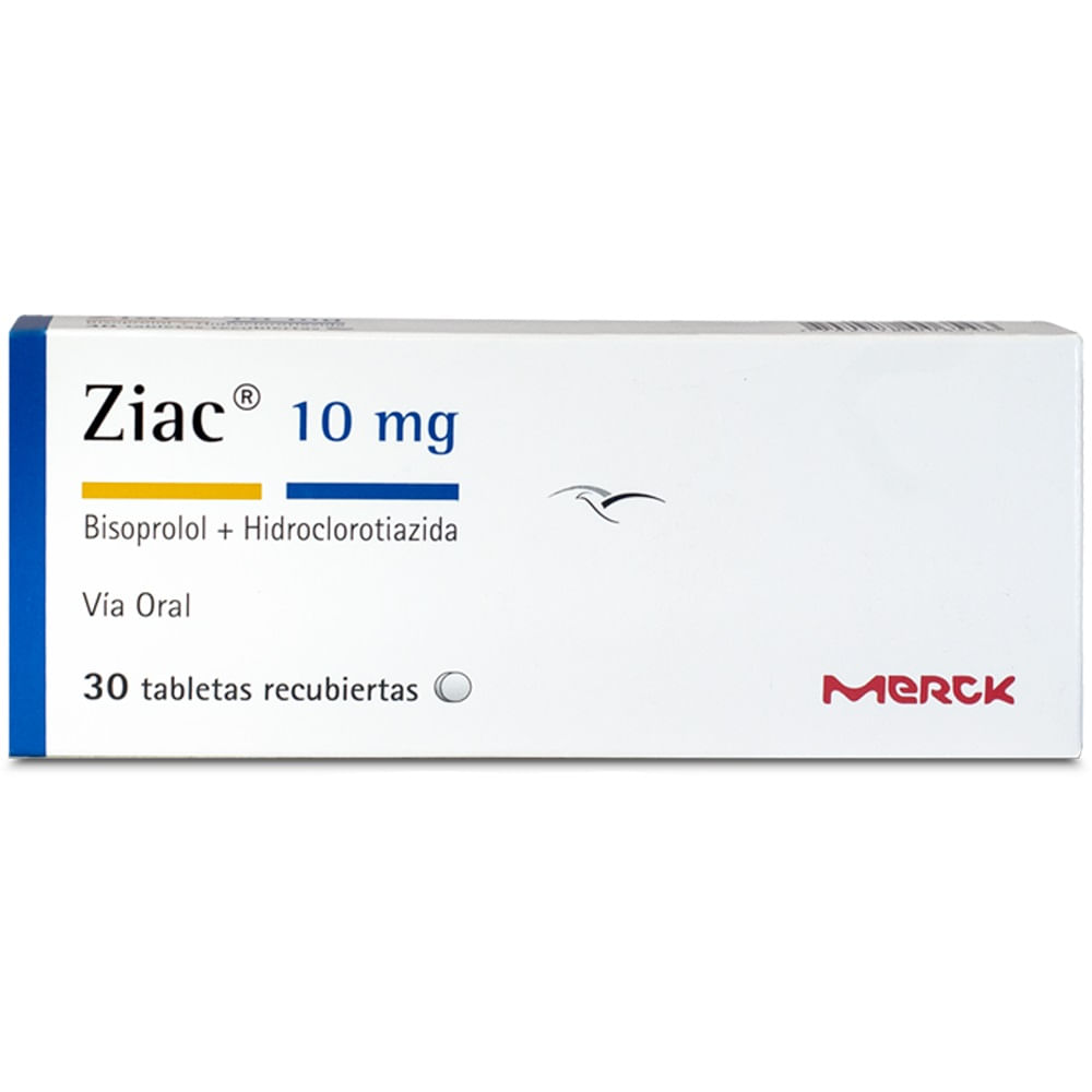 Ziac 10 MG X 30 Tabletas - Locatel Colombia - locatelcolombia