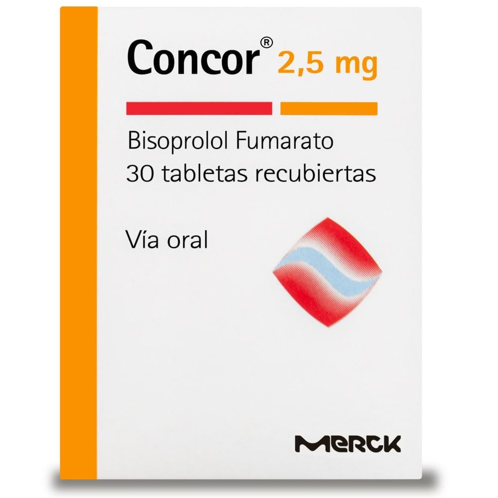Concor 2.5Mg X 30 Tabletas-Locatel Colombia - locatelcolombia