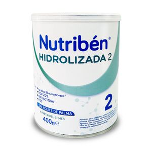 Fórmula Infantil Nutribén Hidrolizada Láctea 2 x 400 gr