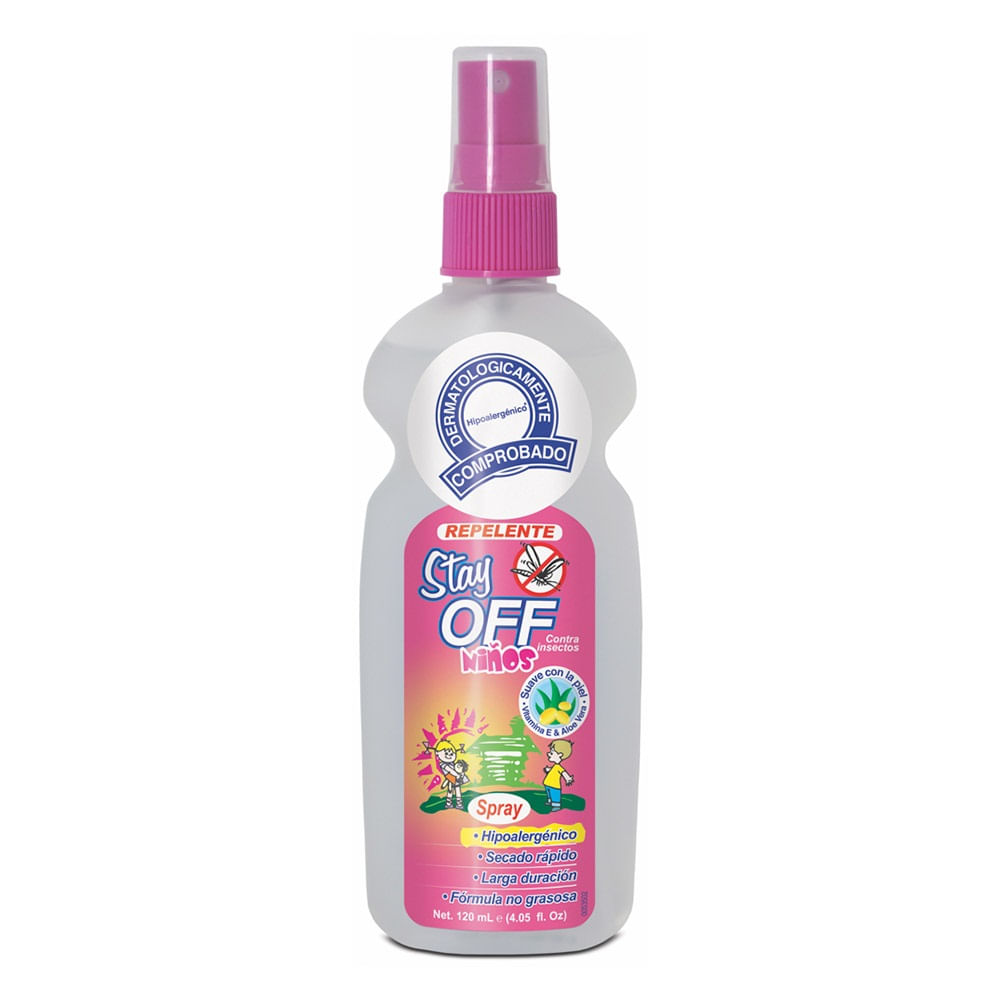 Repelente Stay Off Insectos Niños X 120Ml