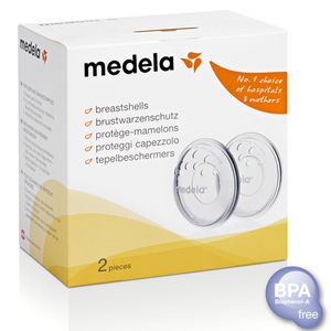 Protector De Pezón Medela Breastshells X 2 und