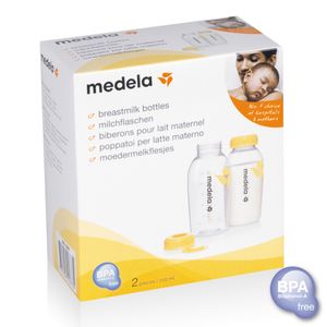 Botella Recolectora Medela 250 ml X 2 und