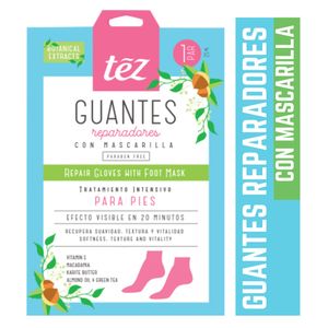 Guantes Reparadores Tez Con Mascarilla Para Pies