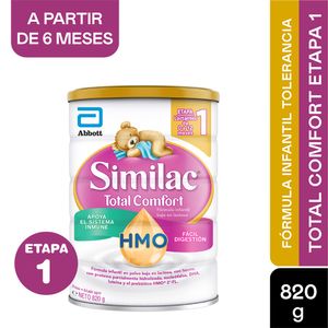 Leche Similac Total Comfort Etapa 1 820gr