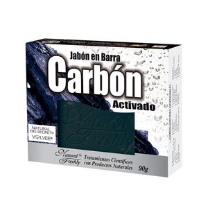 Jabon Natural Freshly Carbon Activado X 90G
