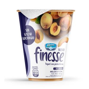 Yogurt Finesse Melocoton X 180G