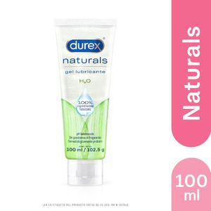 Lubricante Durex H2O Naturals X 100ml