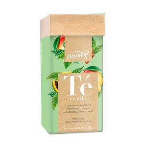 Te Verde Funat Con Yerbabuena Y Papaya X 30 Sobres