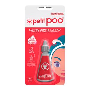 Bloqueador De Olores Sanitarios Petit Poo Copito De Fresa X 14ml