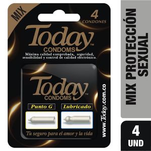 Condones Today Mix X 4Und
