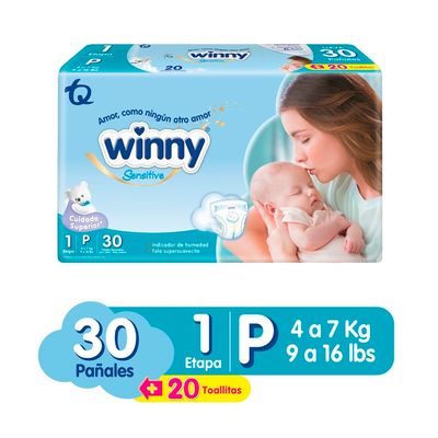 Toallitas Húmedas Winny Sensitive Recién Nacido x160 und + Gratis